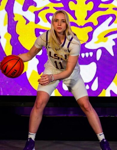 LSU basketball sensation Hailey Van Lith has approximately 800,000 of ...