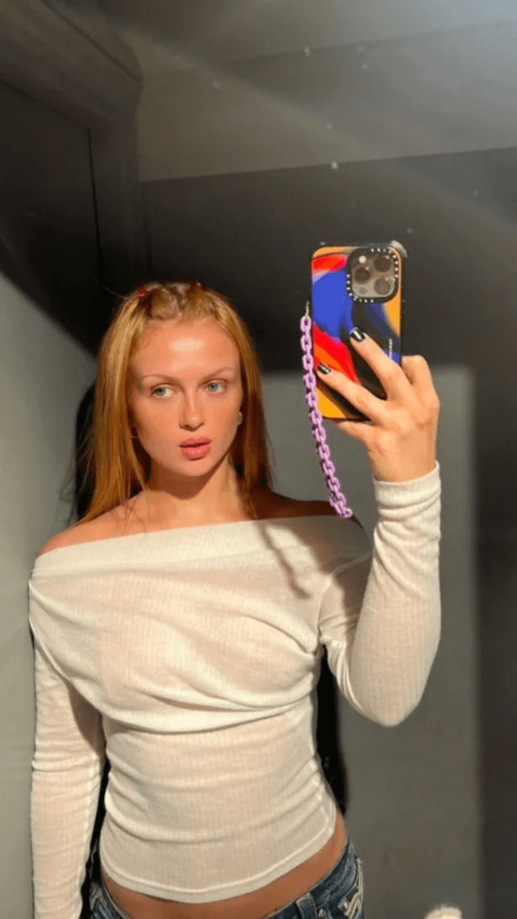 Former EastEnders star Maisie Smith posted an Instagram mirror selfie in a paper-thin top that sent pulses racing.