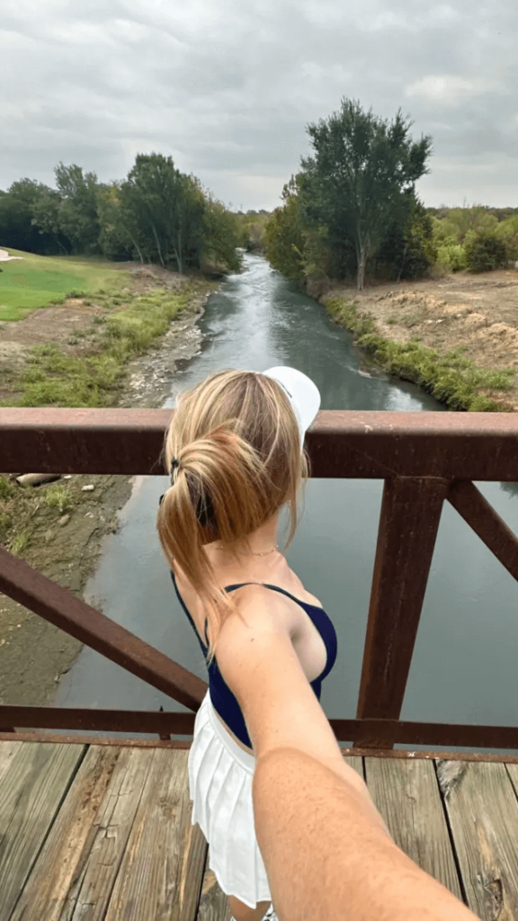 Grace Charis looks hot in revealing top on golf course as influencer jokes 'I got catfished'