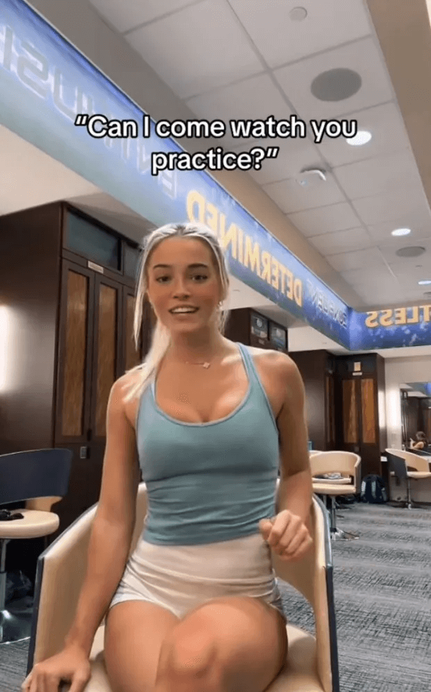 Gymnast superstar Olivia Dunne breaks fans' hearts in new TikTok video