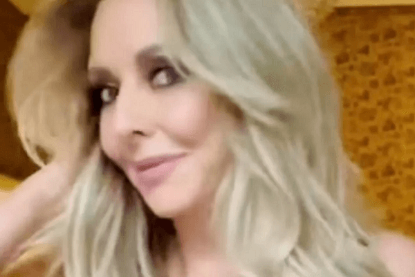Carol Vorderman leave fans swooning as she dressed in a tight-fit leather bodysuit that left nothing to the imagination
