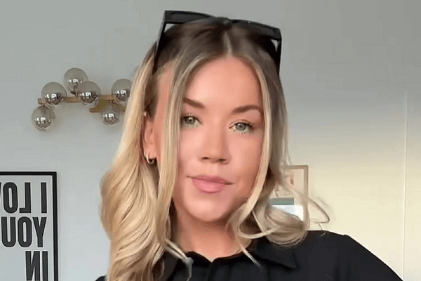 Hollie Shearer, 29, wears a daring cutout black outfit while falling in love with her dream dress