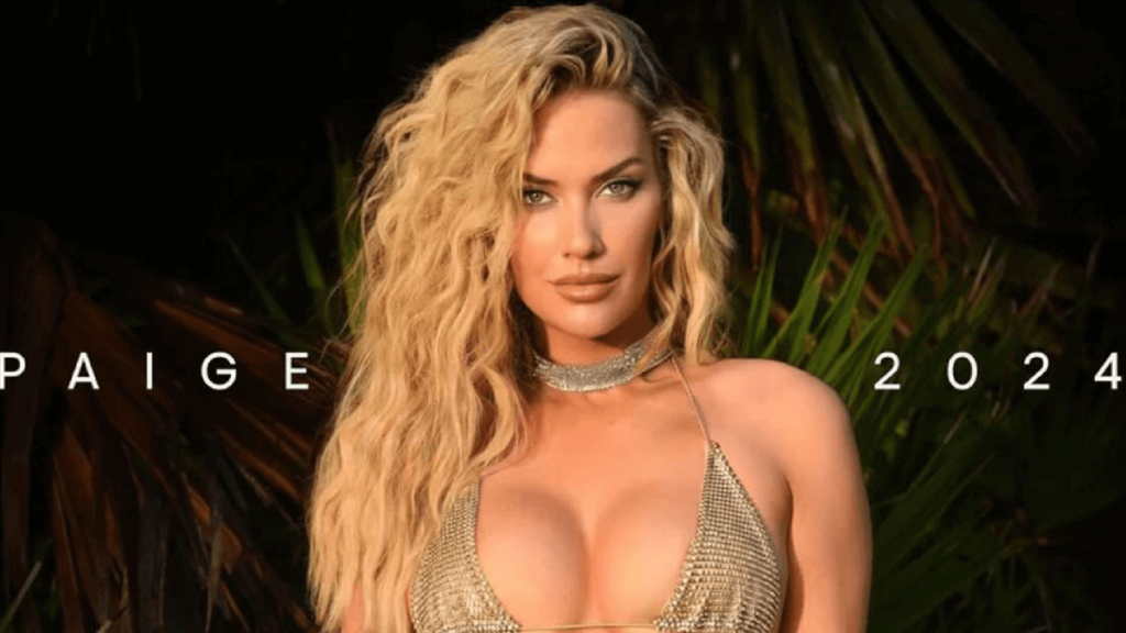A raunchy photoshoot by Paige Spiranac once again swept social media. This time, Paige posed in a tiny bikini for a calendar shoot for 2024.