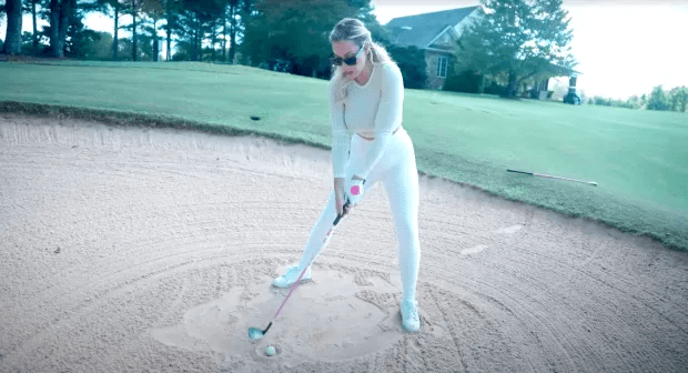 This week, Spiranac released a YouTube video entitled, "The Hardest Bunker Shots & How to Hit Them."