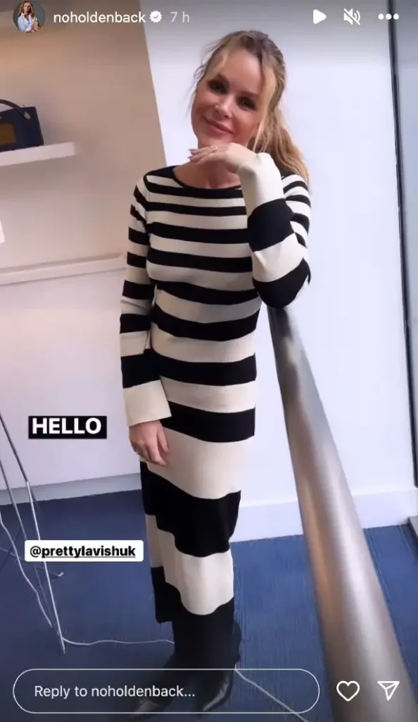 She shared a video on her Instagram Story on Monday (January 29) of her latest outfit, giving fans a rundown on how she styled it.