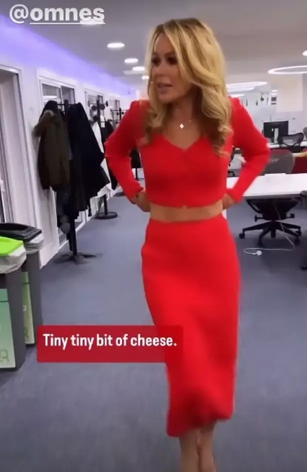 Last Friday, Amanda Holden made fans swoon after she showed off her figure in a hot red two-piece.