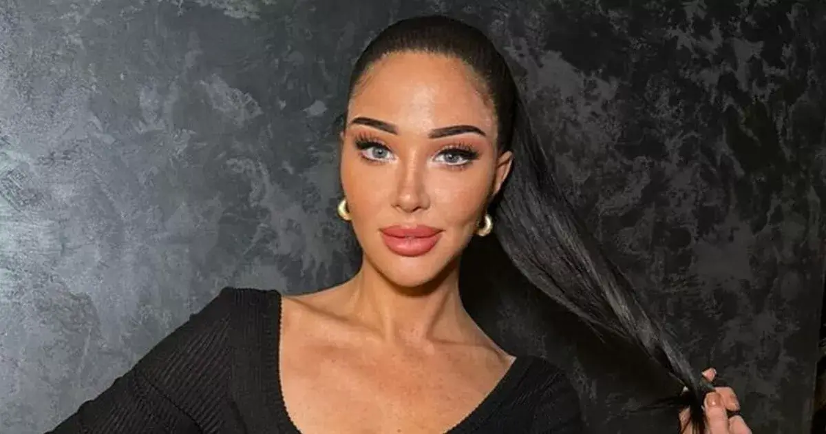 N-Dubz Tulisa showed off her bra and bare all in a totally sheer bodysuit as followers went wild