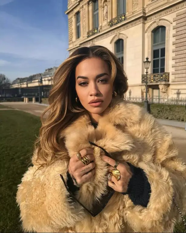 The Hot Right Now singer was dressed to the nines for special events over the weekend after attending Paris fashion week and celebrating her mother's birthday.