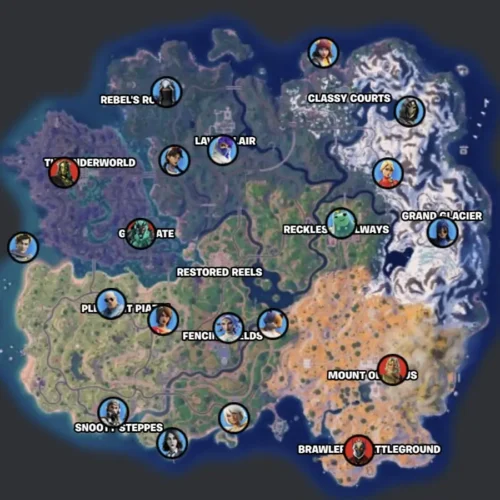 Fortnite NPC Locations