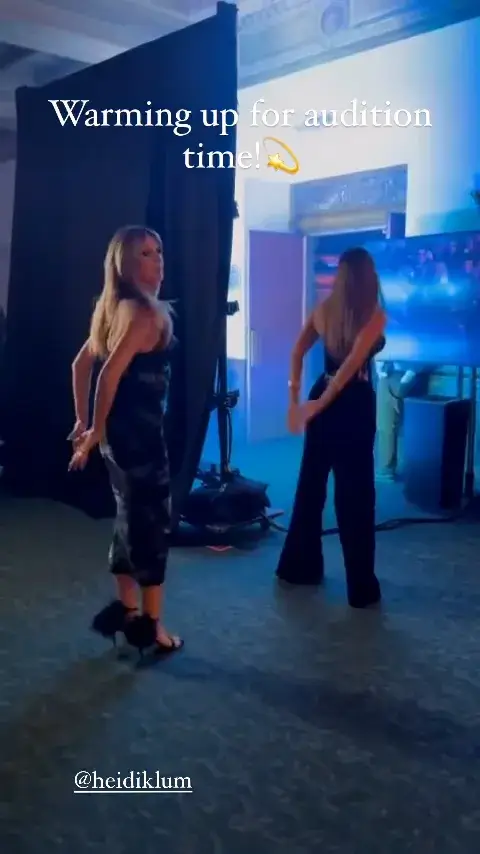 Earlier this week, Sofia and Heidi shared a behind-the-scenes clip of their dance moves.