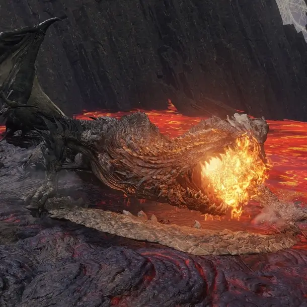 Elden Ring Magma Wyrm