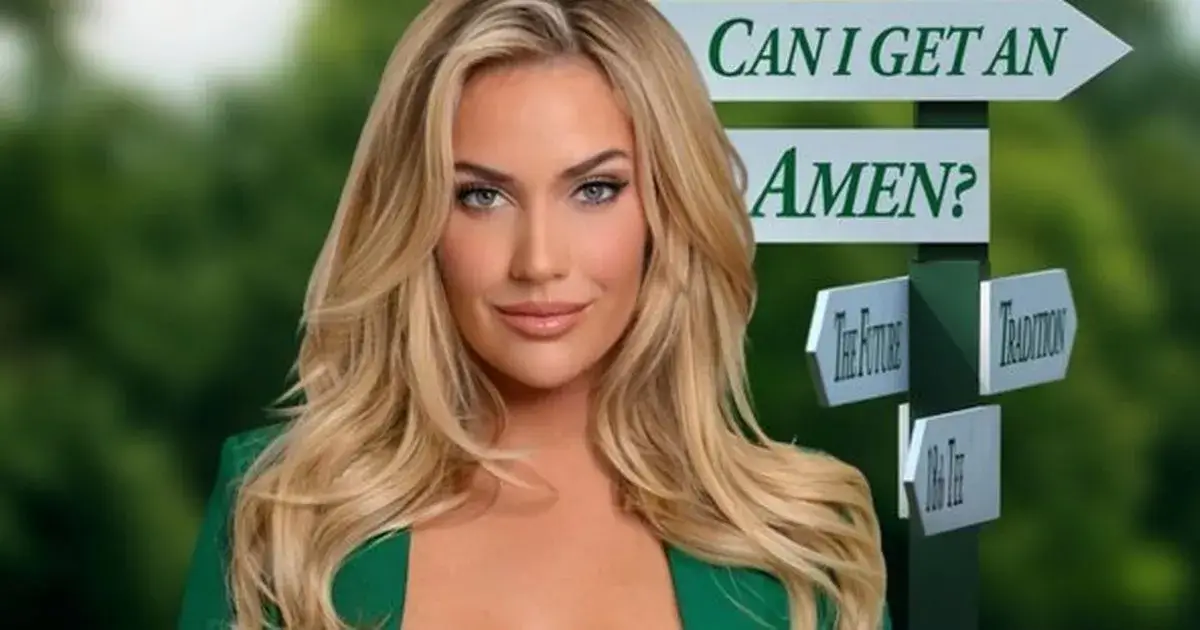Paige Spiranac stunned her followers as she goes braless and wearing only a green jacket
