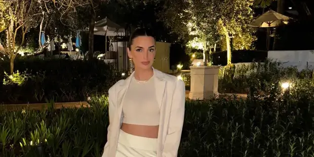 Sasha Attwood caught the eye with a glamorous look that left fans swooning in her miniskirt and jacket combo