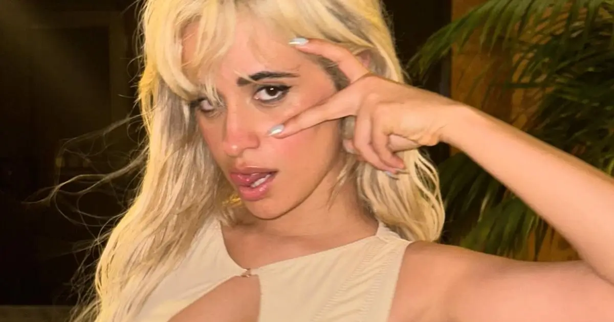 Camila Cabello, 27, sizzles in a black sports bra and and tiny Nike Pro shorts to the gym