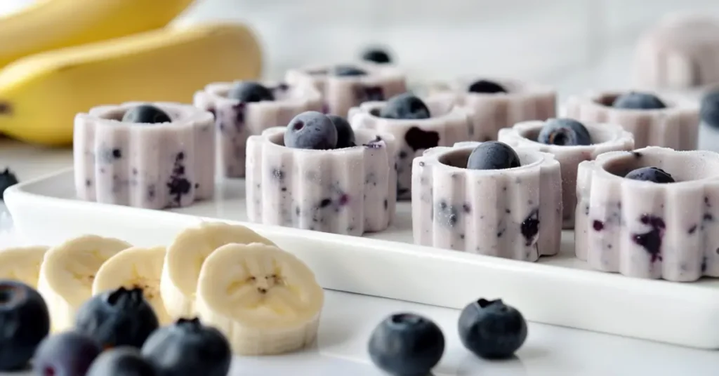 Healthy Blueberry Banana Yogurt Bites for Dogs: Easy Homemade Recipe