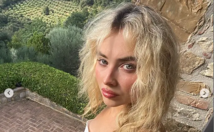 Sabrina Carpenter looks stunning in a red one-piece swimsuit while on vacation in the Italian countryside Sabrina Carpenter looks stunning in a red one-piece swimsuit while on vacation in the Italian countryside