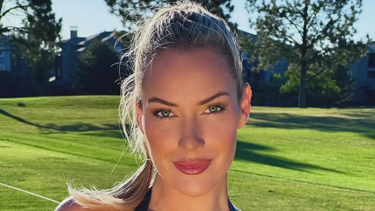Paige Spiranac, 31, In A Plunging Top Highlights ‘Fantastic Genes’ On The Golf Course