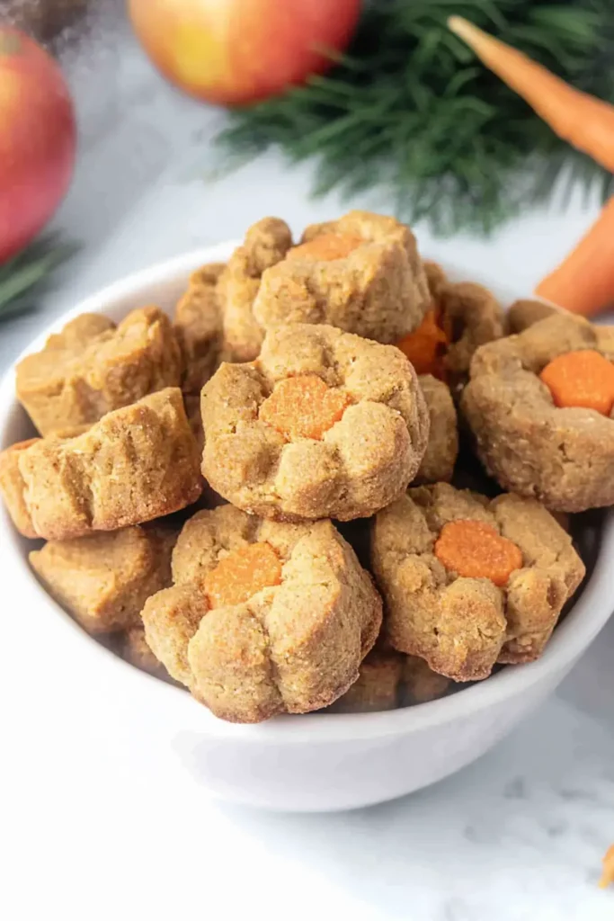 Easy & Budget-Friendly Apple Carrot Dog Treats