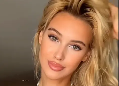Veronika Rajek flaunts her stunning curves in a deep-cut white bra, sending her fans into a frenzy