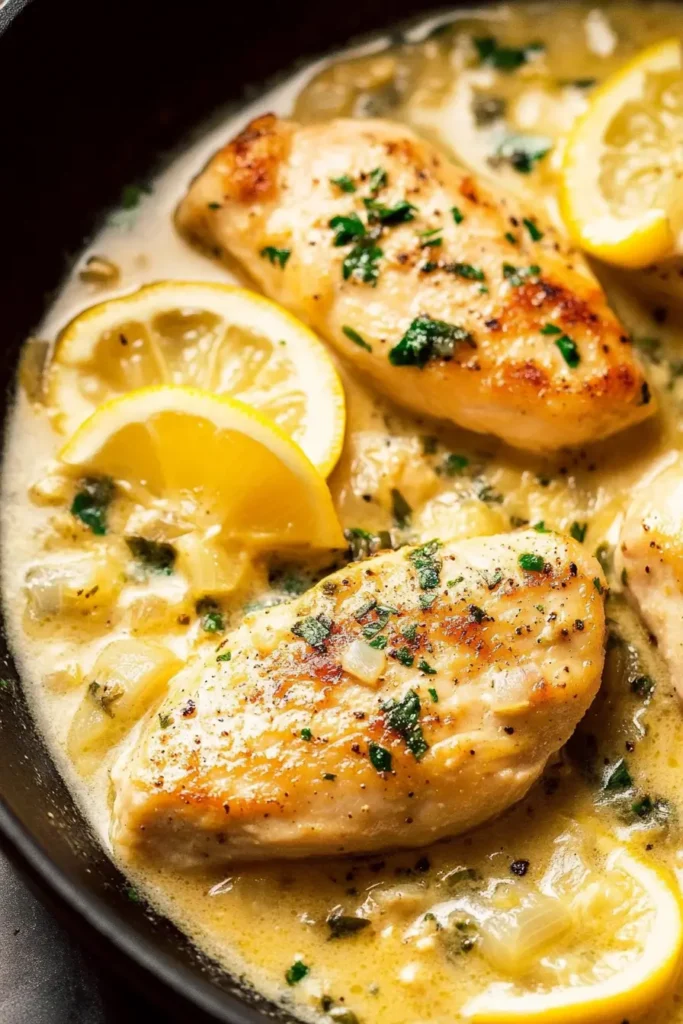 Easy Chicken with Lemon-Caper Sauce Recipe