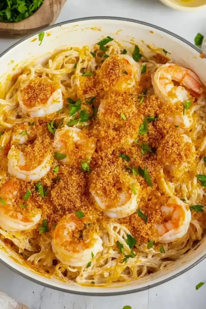 Copycat Cheesecake Factory Shrimp Scampi Recipe
