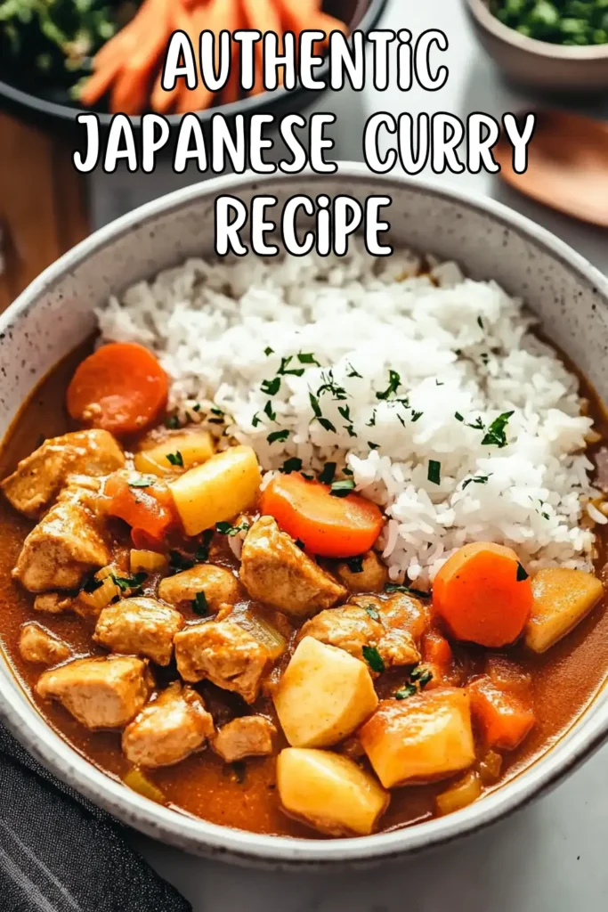 Authentic Japanese Curry Recipe – Easy, Flavorful, and Comforting
