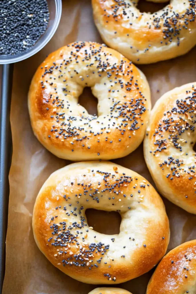 Easy Homemade Greek Yogurt Bagels in 30 Minutes