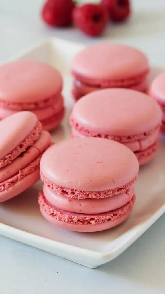Raspberry Macarons Recipe – Easy & Delicious French Dessert