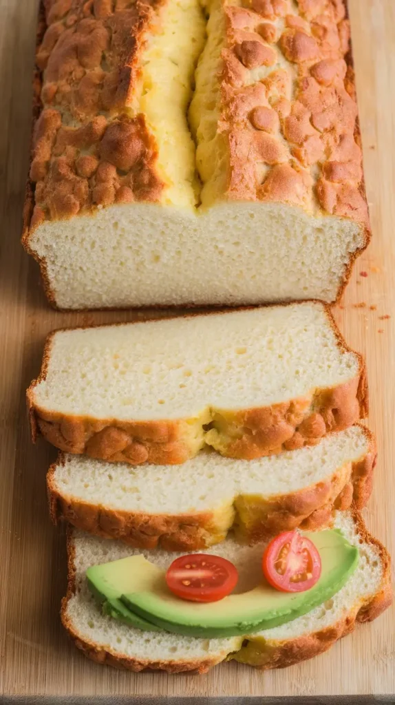 Fluffy Cottage Cheese and Egg White Bread Recipe – High-Protein & Low-Carb