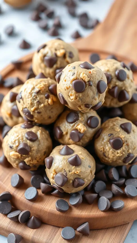Peanut Butter Chocolate Chip Protein Balls