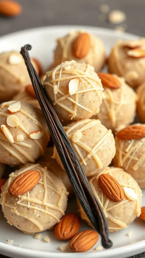 Vanilla Almond Protein Balls