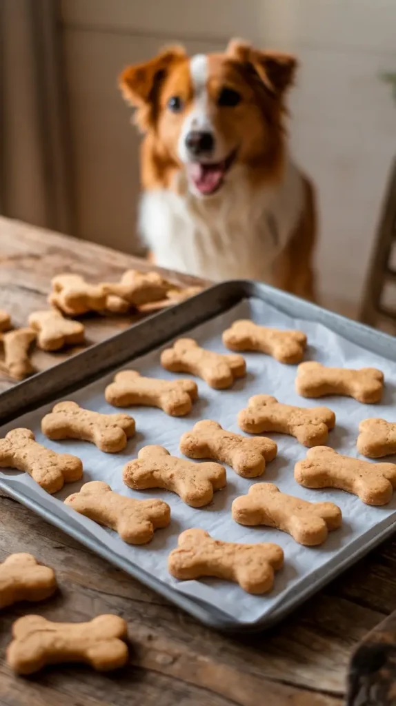 Simple 3-Ingredient Peanut Butter Banana Dog Treats