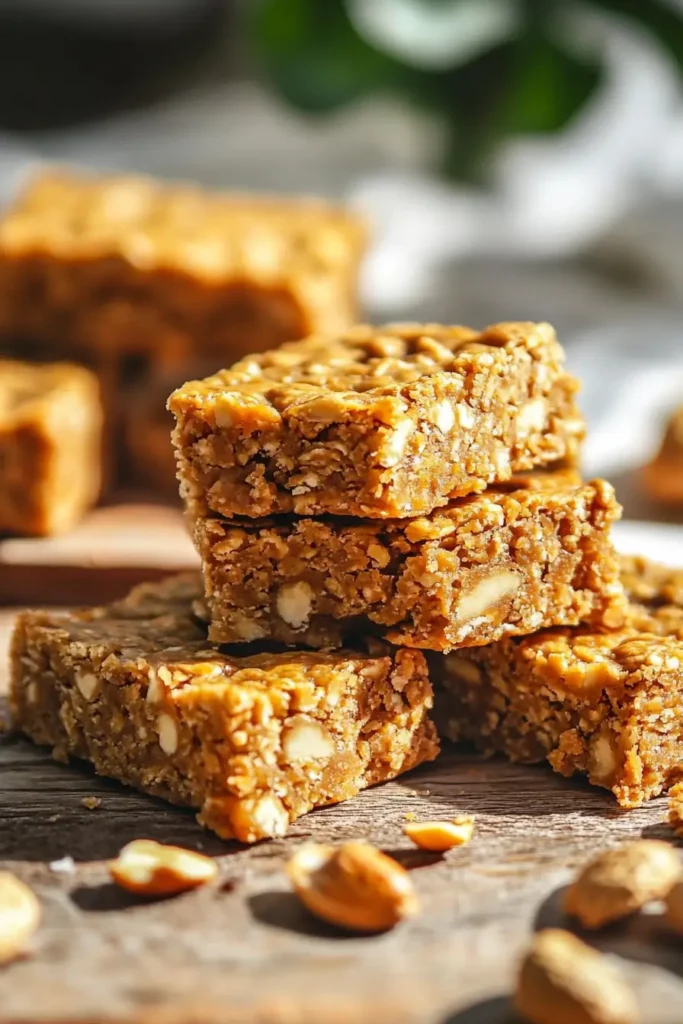 Homemade Peanut Butter Protein Bars for Weight Loss