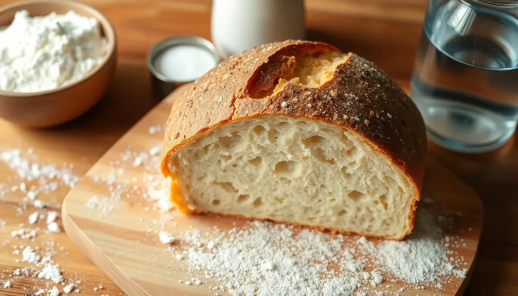 Quick & Easy 3-Ingredient Bread (No Yeast Needed)